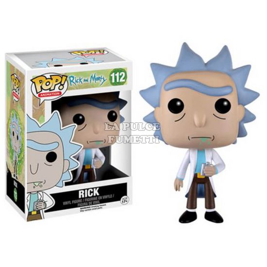 RICK AND MORTY: MORTY - VINYL FIGURE #   112 - POP FUNKO 